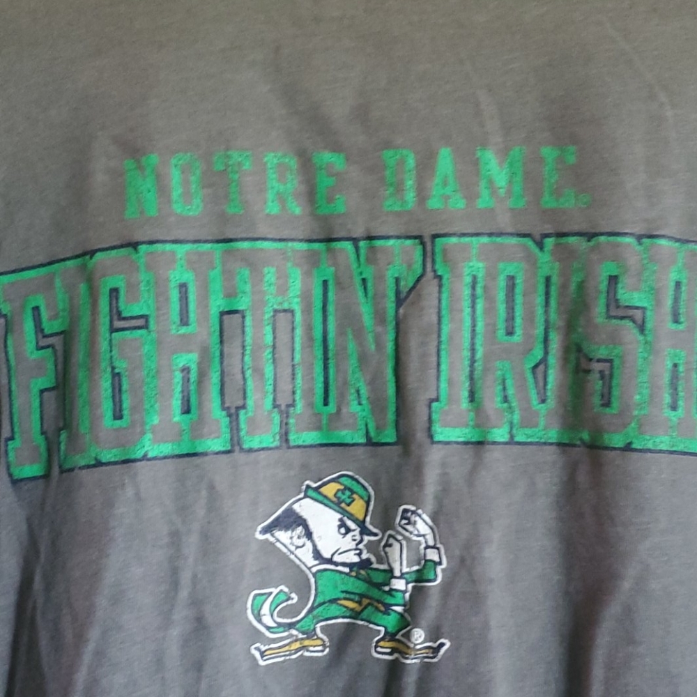 NOTRE DAME Long Sleeve Shirt NEW *